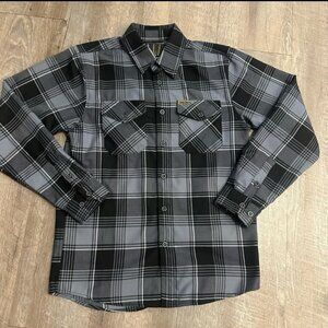 Dixxon Flannel Company "The Adamantium" long-sleeve button-up flannel Size S